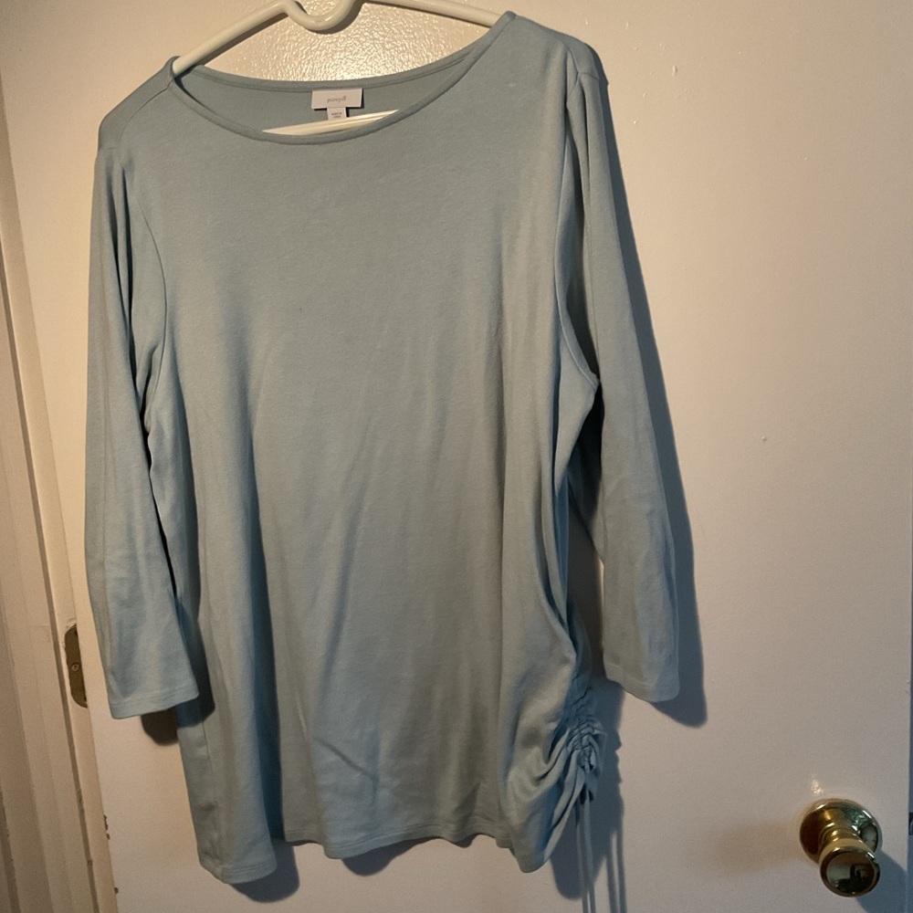 J. Jill Light Blue Women's Top